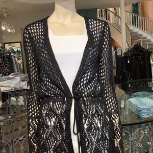 Simply fab crochet knit cardigan